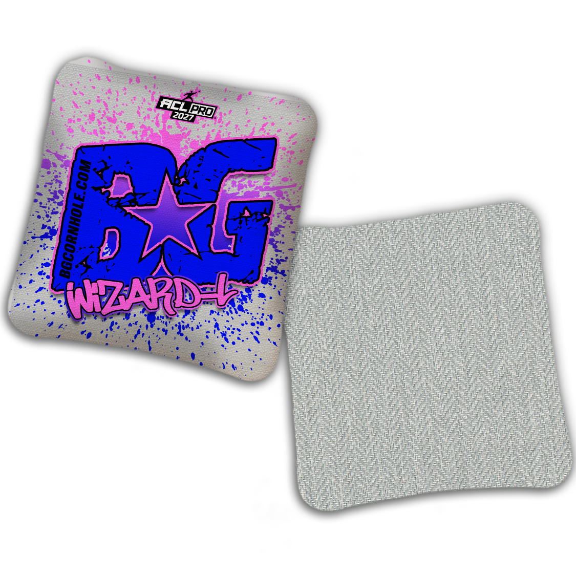 2027 BG Multiple Bag Models "PAINT SPLATTER" - ACL Pro Stamped Cornhole Bags - SET OF 4 BAGS