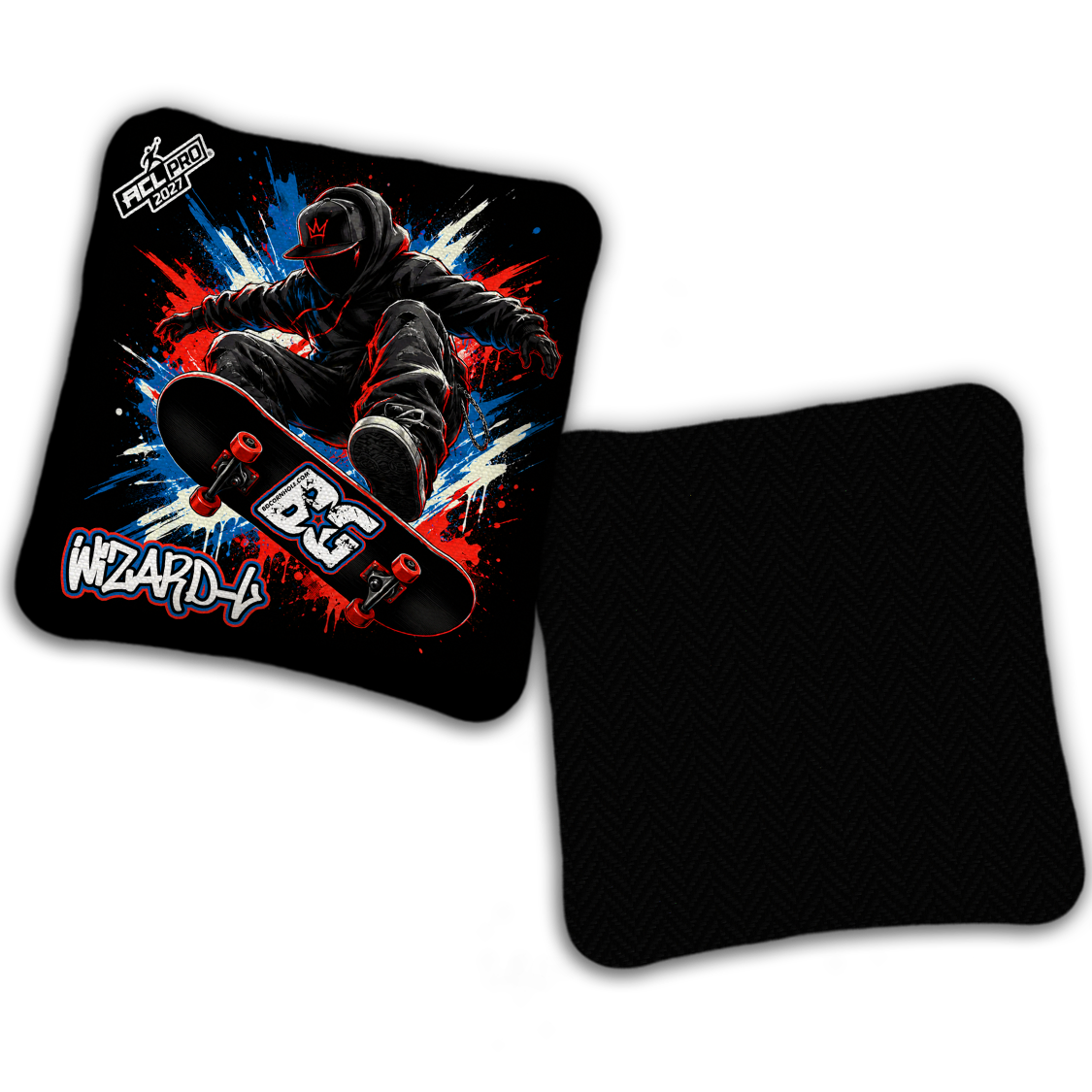 2027 BG Multiple Bag Models "BOARDGODZ" - ACL Pro Stamped Cornhole Bags - SET OF 4 BAGS
