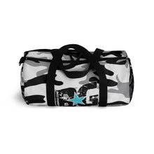 Load image into Gallery viewer, BG Cornhole Gray Camo Duffel Bag