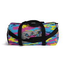 Load image into Gallery viewer, BG Cornhole Bubble Gum Camo Duffel Bag